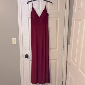 Burgundy formal dress / wedding / prom / bridesmaid size 5/6